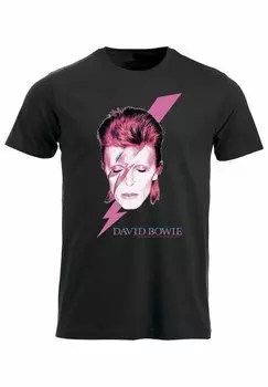 Футболка с принтом rockshirts, черный