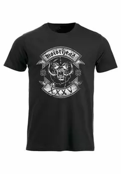 Футболка с принтом rockshirts, черный