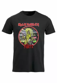 Футболка с принтом rockshirts, черный