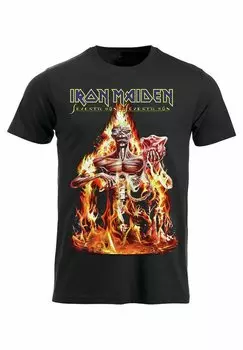 Футболка с принтом rockshirts, черный