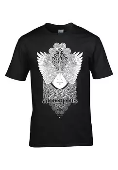 Футболка с принтом rockshirts, черный