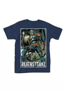 Футболка с принтом rockshirts, синий