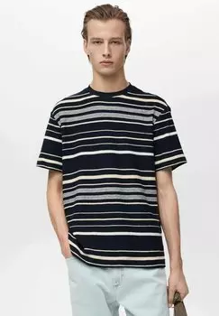 Футболка с принтом ROGER Mango, цвет Royal Blue