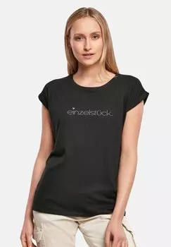 Футболка с принтом ROLL EINZELSTCK Be Famous, черный