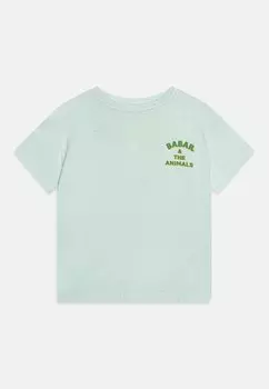 Футболка с принтом Rooster Kids Unisex THE ANIMALS OBSERVATORY, цвет light blue