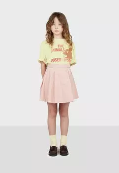 Футболка с принтом ROOSTER UNISEX THE ANIMALS OBSERVATORY, цвет soft yellow