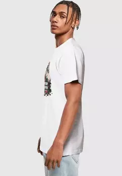 Футболка с принтом ROOT DEEP TEE Mister Tee, белый