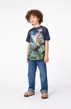 Футболка с принтом ROXO Molo, цвет dark blue