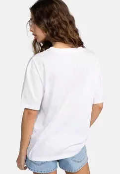 Футболка с принтом Roxy, белый