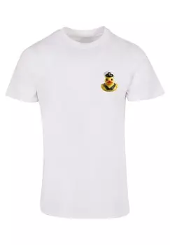 Футболка с принтом RUBBER DUCK CAPTAIN F4NT4STIC, белый