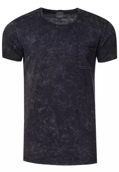 Футболка с принтом RUNDHALS Rusty Neal, цвет schwarz