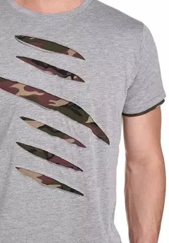 Футболка с принтом Rusty Neal, цвет grau