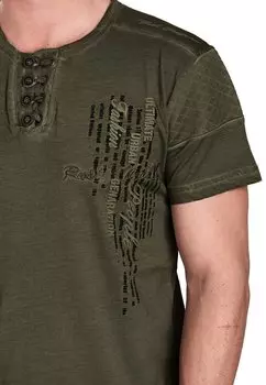 Футболка с принтом Rusty Neal, цвет khaki