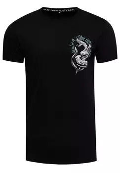 Футболка с принтом Rusty Neal, цвет schwarz