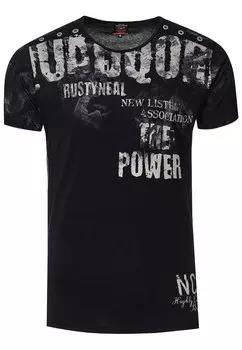 Футболка с принтом Rusty Neal, цвет schwarz