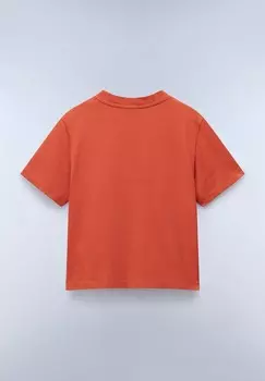 Футболка с принтом S-BOX LOGO Napapijri, красный