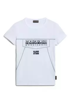 Футболка с принтом S-CREE Napapijri, белый