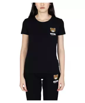 Футболка с принтом S Moschino, черный