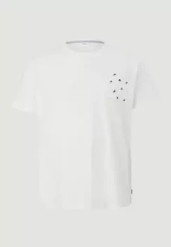 Футболка с принтом s.Oliver, белый