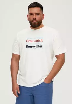 Футболка с принтом s.Oliver, белый