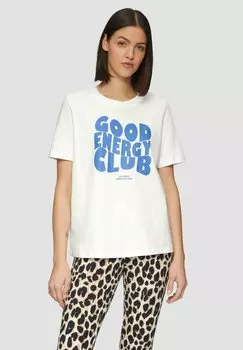 Футболка с принтом s.Oliver, белый