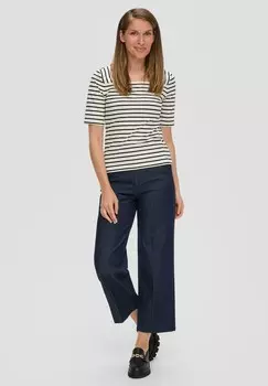 Футболка с принтом s.Oliver BLACK LABEL, черный