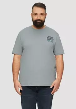 Футболка с принтом s.Oliver, серый