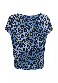 Футболка с принтом s.Oliver, синий