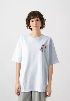 Футболка с принтом Sagiotto Unisex Samse Samse, усадьба белая