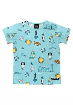 Футболка с принтом SAILOR Villervalla, цвет blau