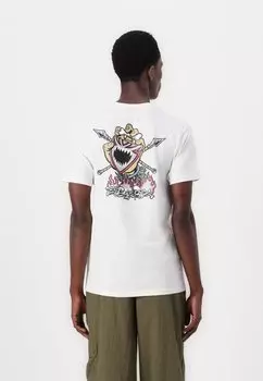 Футболка с принтом SALBA SCREAMING WITCH DOCTOR UNISEX Santa Cruz, белый