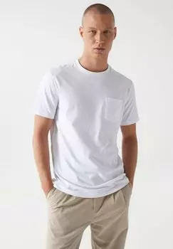 Футболка с принтом Salsa Jeans, белый