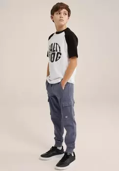 Футболка с принтом SALTY DOG WE Fashion, цвет black