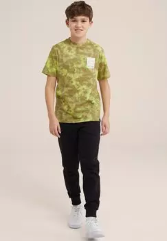 Футболка с принтом SALTY DOG WE Fashion, цвет green