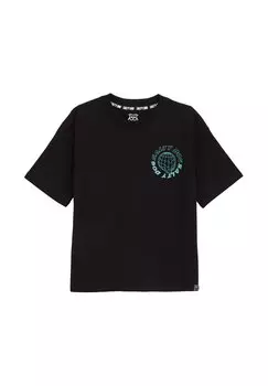 Футболка с принтом SALTY DOG WE Fashion, черный