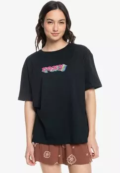 Футболка с принтом SAND UNDER THE SKY Roxy, цвет kvj