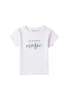 Футболка с принтом Sarabanda, белый