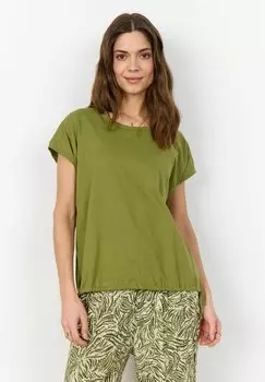 Футболка с принтом SC-DERBY 33 Soyaconcept, зеленый