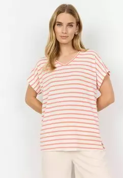 Футболка с принтом SC-KAIZA 3 Soyaconcept, фуксия