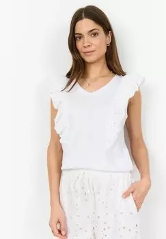 Футболка с принтом SC-LORAINE 8 Soyaconcept, белый