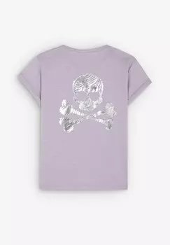 Футболка с принтом Scalpers, сирень