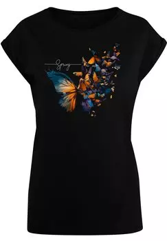 Футболка с принтом SCHMETTERLING FRHLING F4NT4STIC, черный