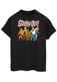 Футболка с принтом Scooby Doo ABSOLUTE CULT, черный