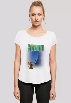 Футболка с принтом SCOOBY DOO MOVIE POSTER F4NT4STIC, белый
