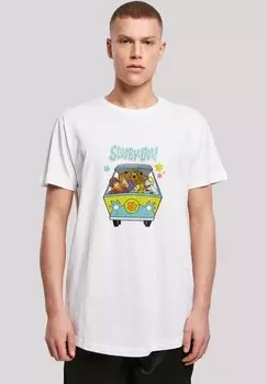 Футболка с принтом SCOOBY DOO MYSTERY MACHINE GROUP F4NT4STIC, белый