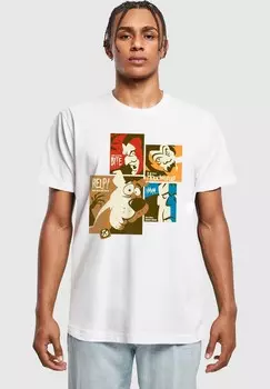 Футболка с принтом SCOOBY DOO-SQUARES ABSOLUTE CULT, белый