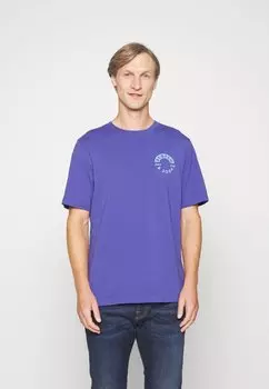 Футболка с принтом Scotch & Soda, темно-синий