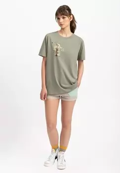 Футболка с принтом SCULPT KAFT, серый