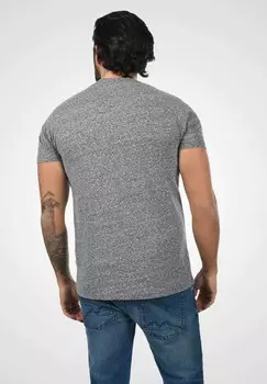 Футболка с принтом SDALARUS Solid, синий