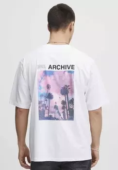 Футболка с принтом SDELAN Solid, цвет white